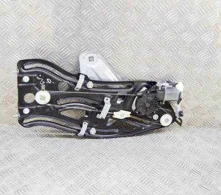 Peugeot 207 Rear door window regulator with motor 9662702280 400974C