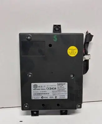Volkswagen PASSAT B6 Bluetooth control unit module 3C0035729G 00106AE8881A N342Z276