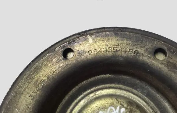 Peugeot 407 Crankshaft pulley 9643354180