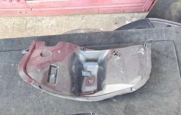 Porsche Cayenne (92A) Heat shield in engine bay 7P5819512B 7P5819512C