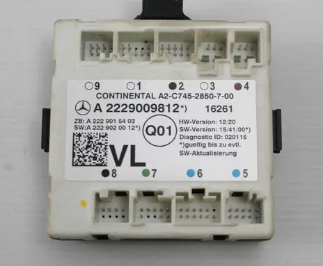 Mercedes-Benz GLC X253 C253 Door control unit/module A2229009812