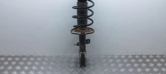 Front shock absorber with coil spring