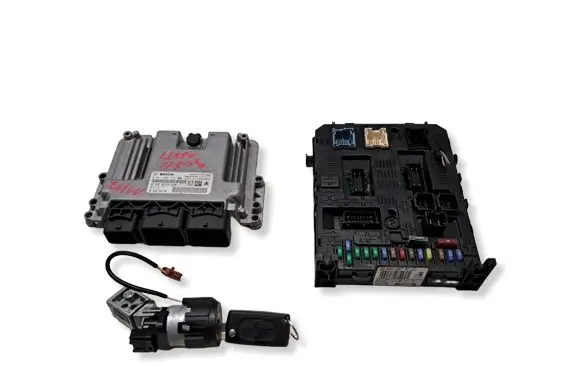 Peugeot 308cc Engine ECU kit and lock set 0261S05715 9666824080 9664058780
