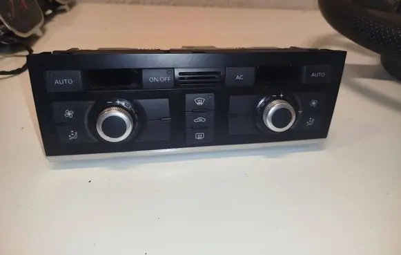 Audi A6 S6 C6 4F Climate control unit 4F2820043T 4F0910043B 5HB00883365