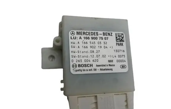 Mercedes-Benz ML W166 Parking PDC control unit/module A1669007507
