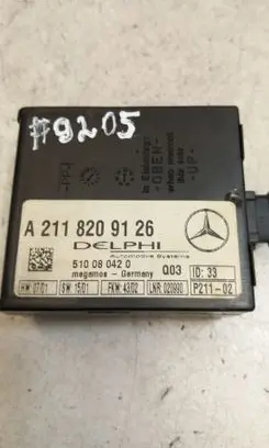 Mercedes-Benz E W211 Alarm control unit/module A2118209126 2118209126