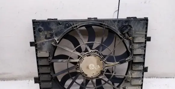 Volkswagen Touareg II Electric radiator cooling fan 7P0121207A 2326011803 A03414112