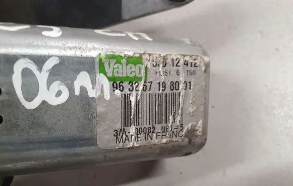 Citroen C5 Rear window wiper motor 963267198001 53012412