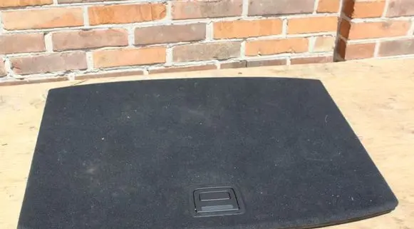 Audi A4 S4 B9 Trunk/boot floor carpet liner 8W9861531