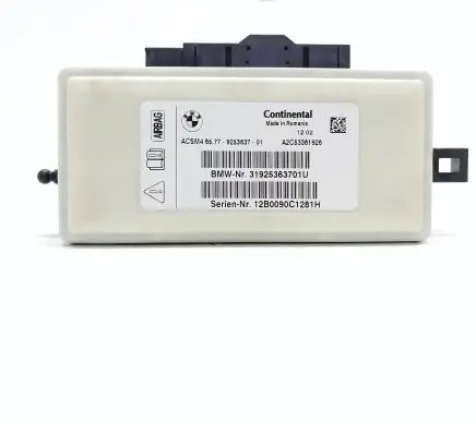 BMW 6 F12 F13 Airbag control unit/module 9253637 A2C53361926 31925363701U