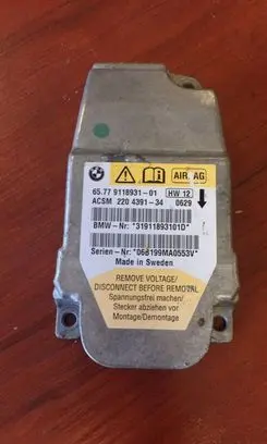 BMW 5 E60 E61 Airbag control unit/module 9118931