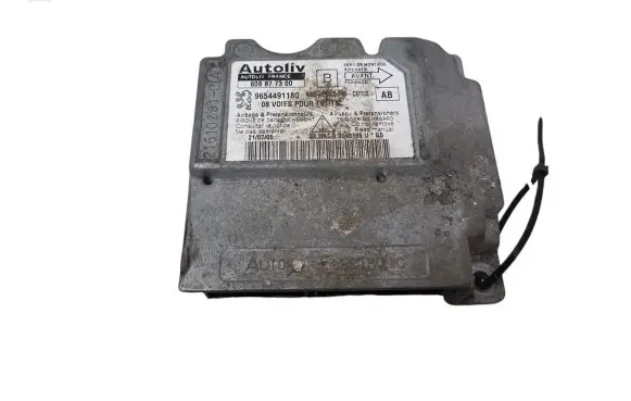 Peugeot 307 Airbag control unit/module 9654491180