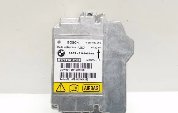BMW 1 E81 E87 Airbag control unit/module 9166057 916605701 0285010066