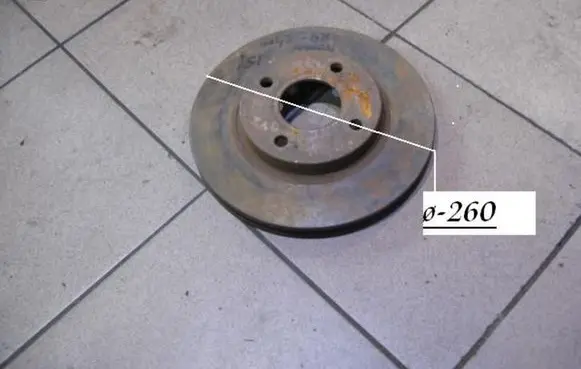 Ford Mondeo MK I Front brake disc