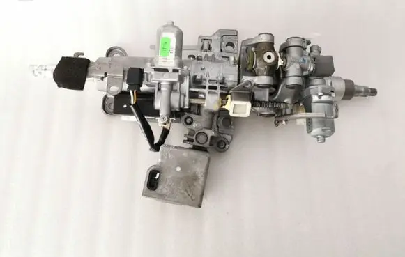 Steering wheel axle set