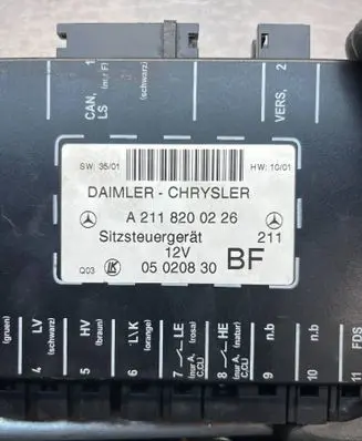 Mercedes-Benz E W211 Door control unit/module A2118200226