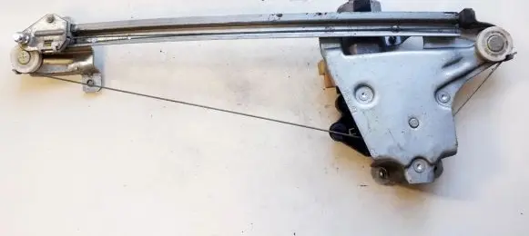 Sliding door window regulator with motor