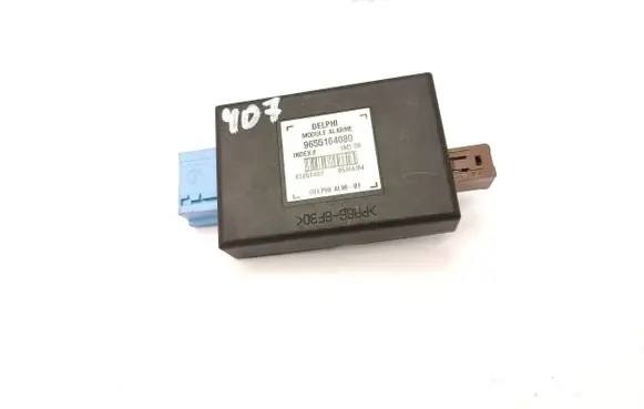 Peugeot 407 Alarm control unit/module 9655164080 41650402