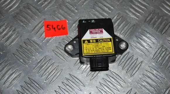 ESP acceleration yaw rate sensor