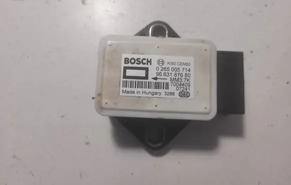 Peugeot 308 ESP acceleration yaw rate sensor 9663187680 7004409 0265005714