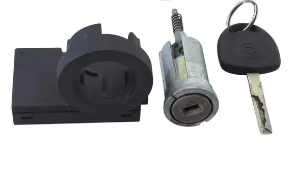 Opel Vectra B Engine ECU kit and lock set 90038193 90532625 5WK4597