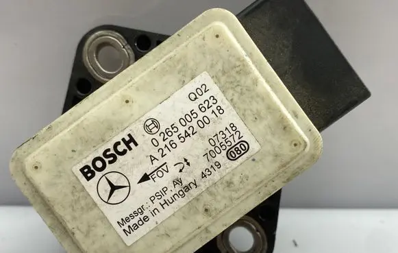 Mercedes-Benz B W245 ESP acceleration yaw rate sensor 0265005623 A2165420018