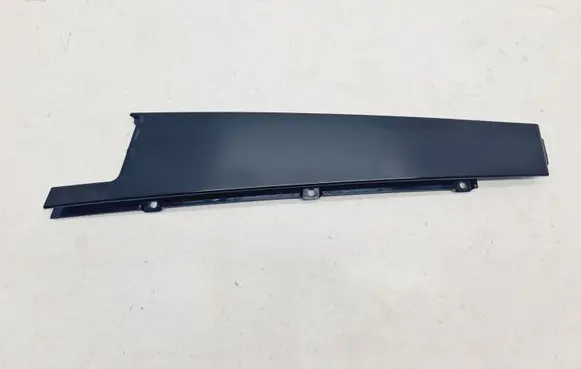 Front door glass trim molding