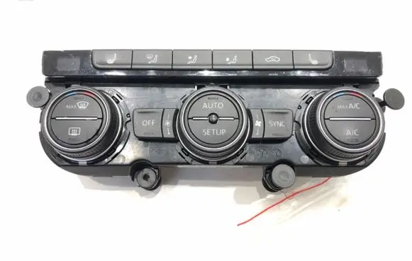 Volkswagen Golf VII Interior fan control switch 5G0907044AA
