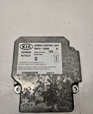 KIA Sorento Airbag control unit/module 959103E000 5WK43061 61S0085287M