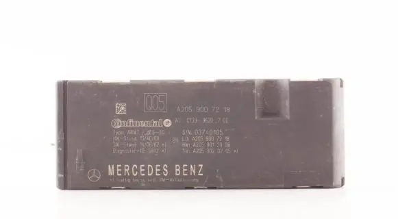Tailgate/trunk control unit/module