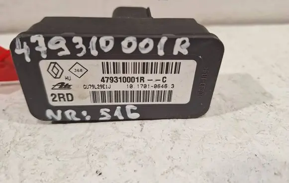 Renault Megane III ESP acceleration yaw rate sensor 479310001R