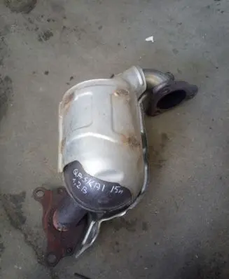 Nissan Qashqai Catalyst/FAP/DPF particulate filter 