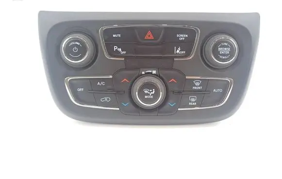 Jeep Compass Climate control unit 60928135 P6TM19DX9AB 17171717