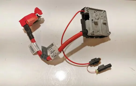BMW X5 F15 Positive cable (battery) 9367472 9281973