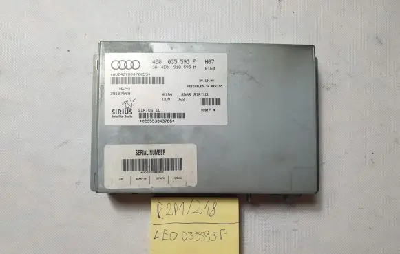 Audi Q7 4L Head unit multimedia control 4E0035593F
