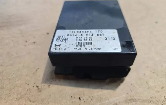 BMW 5 E39 Auxiliary heating control unit/module 6913661 64126913661