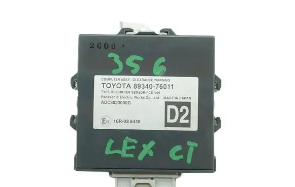 Lexus CT 200H Other control units/modules 8934076011