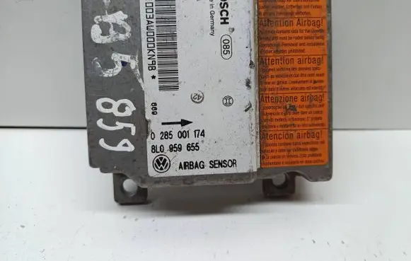 Volkswagen Sharan Airbag control unit/module 8L0959655 0285001174
