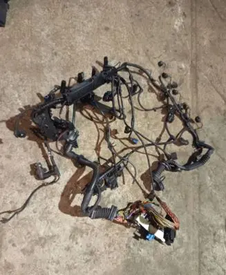 BMW 5 E60 E61 Engine installation wiring loom 7796845 755257ZZ