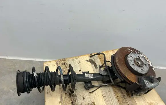 Volkswagen Taigo Front shock absorber with coil spring 2Q0413031EM