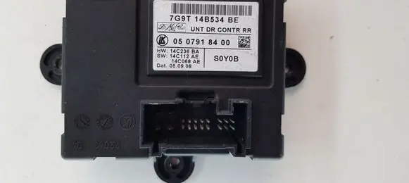 Ford S-MAX Door control unit/module 7G9T14BB534BE 0507918400