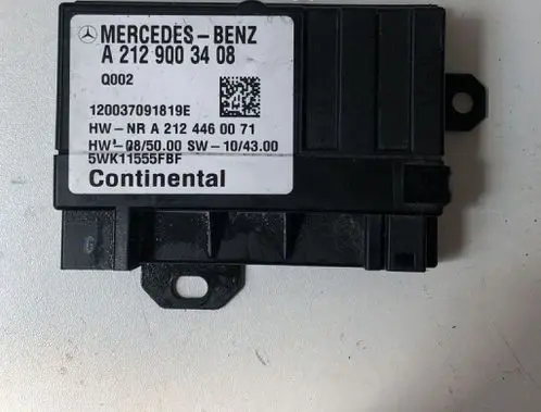 Mercedes-Benz E W212 Fuel injection pump control unit/module A2129003408