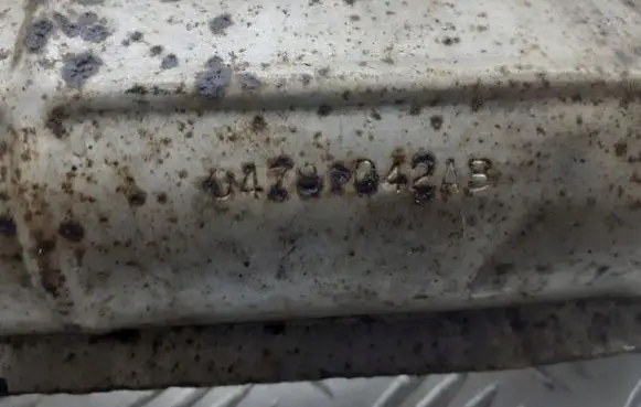 Chrysler Voyager Exhaust gas pipe 04788042AB
