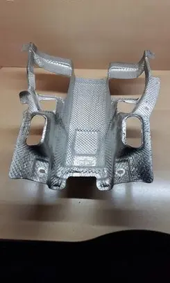 Porsche Macan (95B) Exhaust heat shield 95B804160