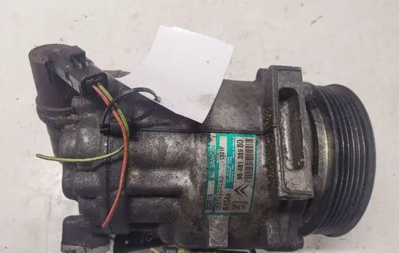 Peugeot 407 Air conditioning (A/C) compressor (pump) 9648138980 05974609460