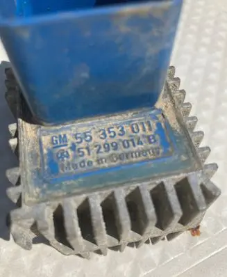 Opel Vectra C Glow plug pre-heat relay 55353011 51299014B