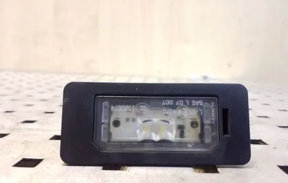 BMW 3 E90 E91 Number plate light 63267193293