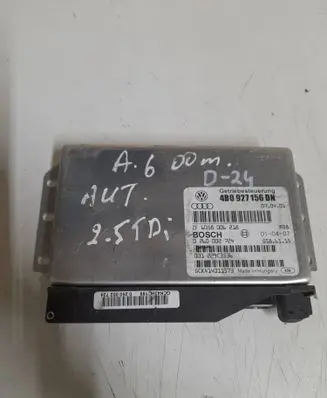 Audi A6 S6 C5 4B Gearbox control unit/module 4B0927156DN 0260002724 Z6058006218