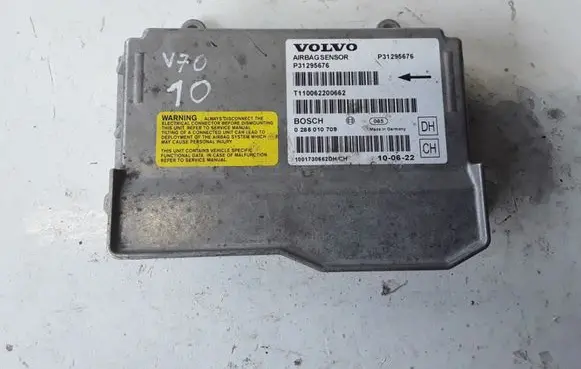 Volvo V70 Airbag control unit/module P31295676 T110062200662 0285010709