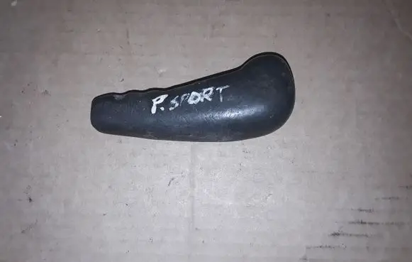 Mitsubishi Pajero Sport I Gear lever shifter trim leather/knob NOCODE